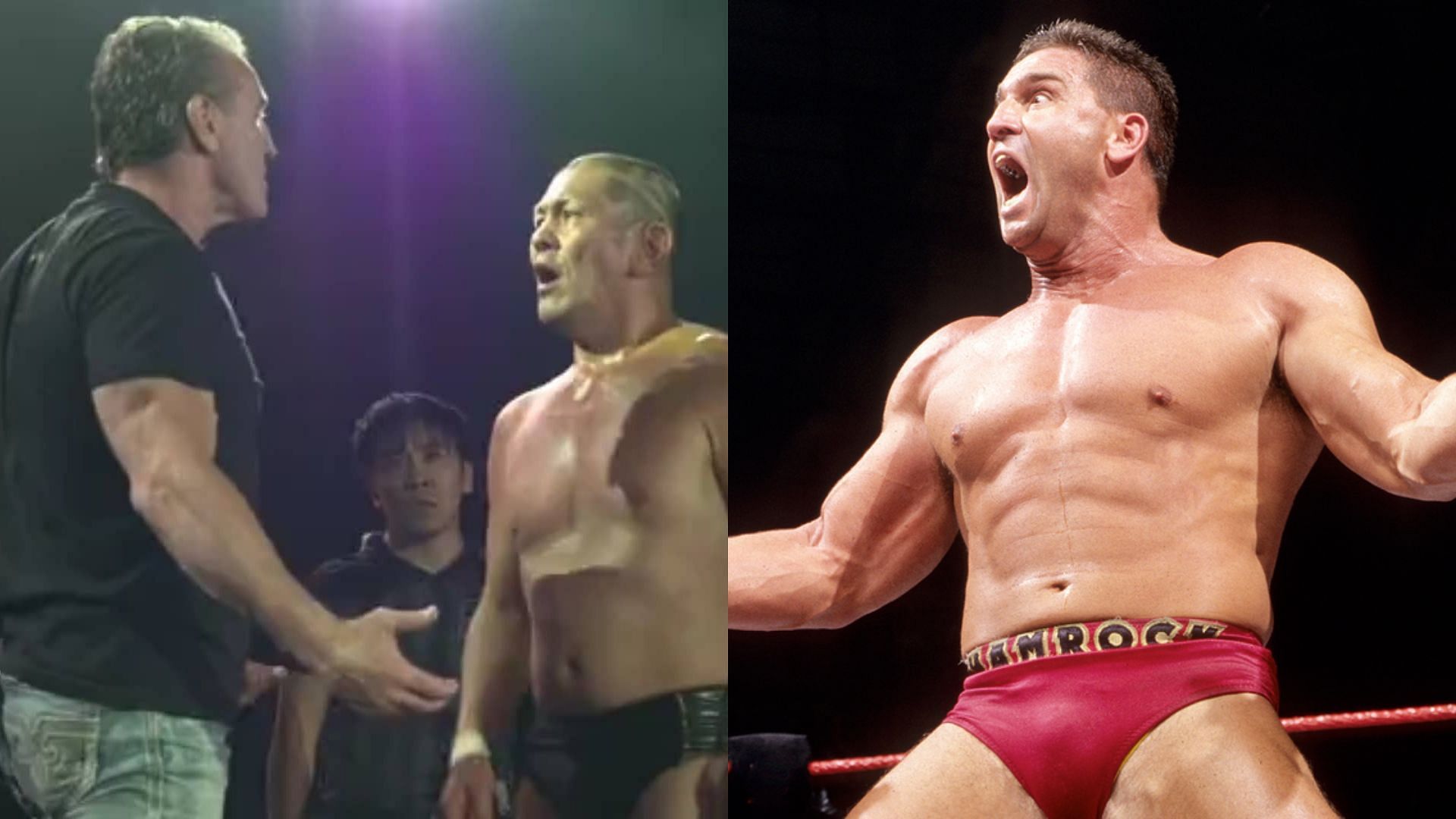 Ken Shamrock appeared at NJPW Rumble on 44th Street