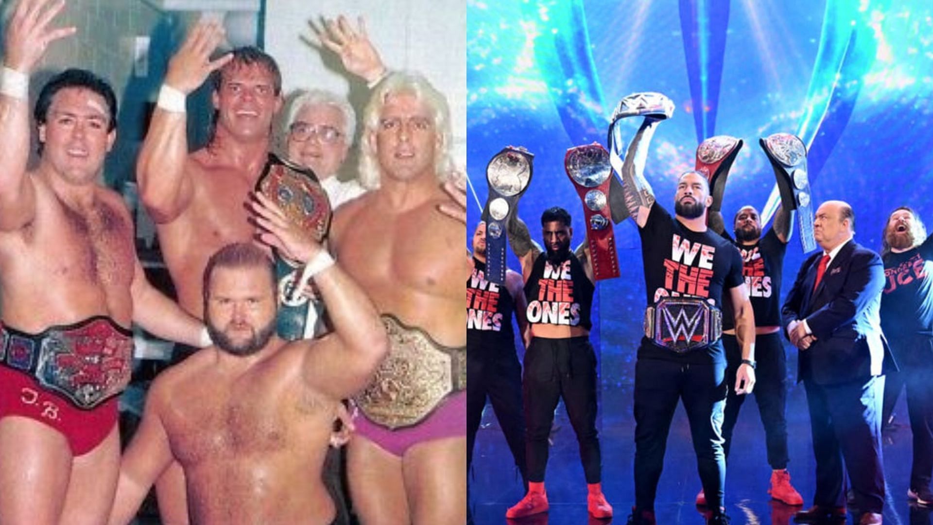 A wrestling veteran has compared Bloodline and The Four Horsemen