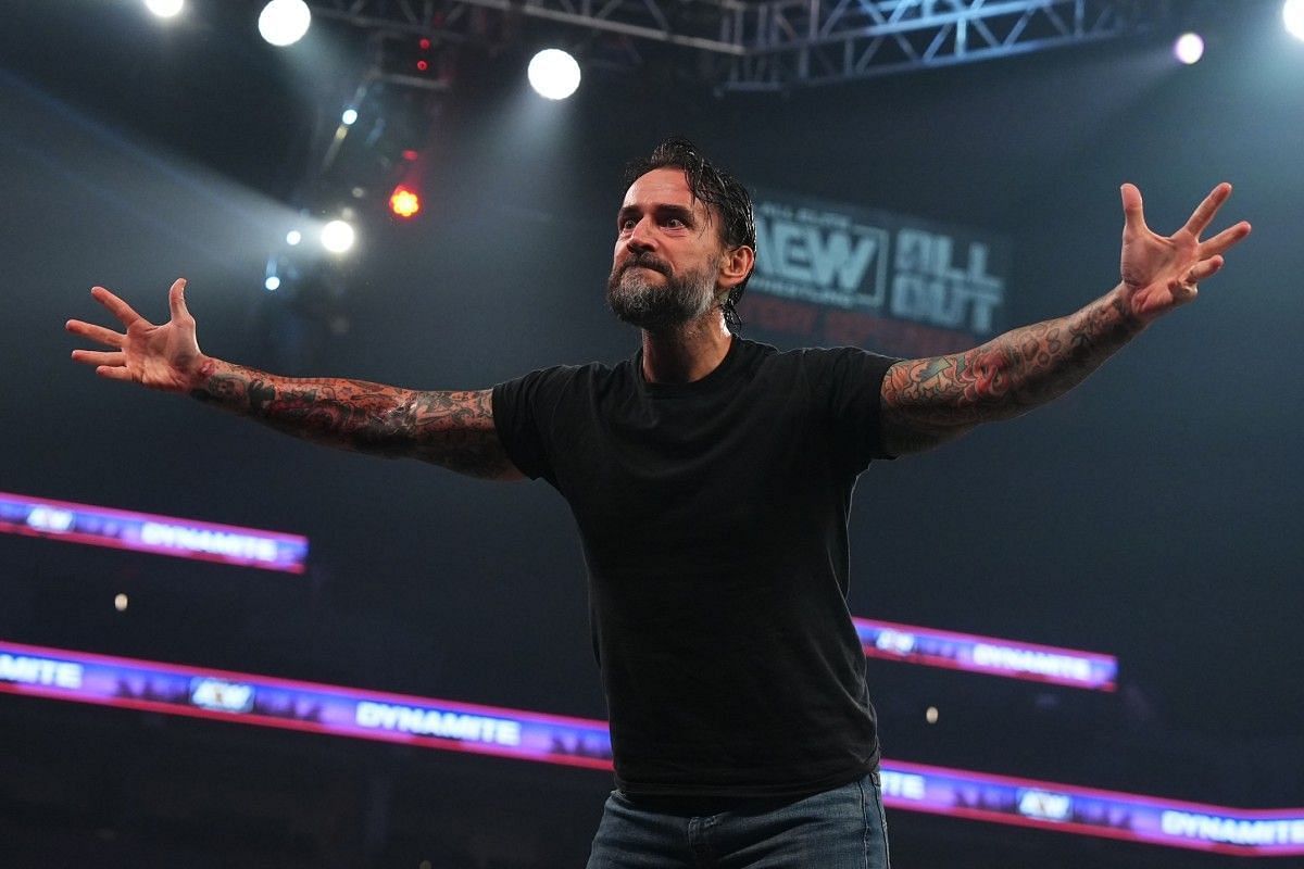 CM Punk was last seen in AEW at All Out