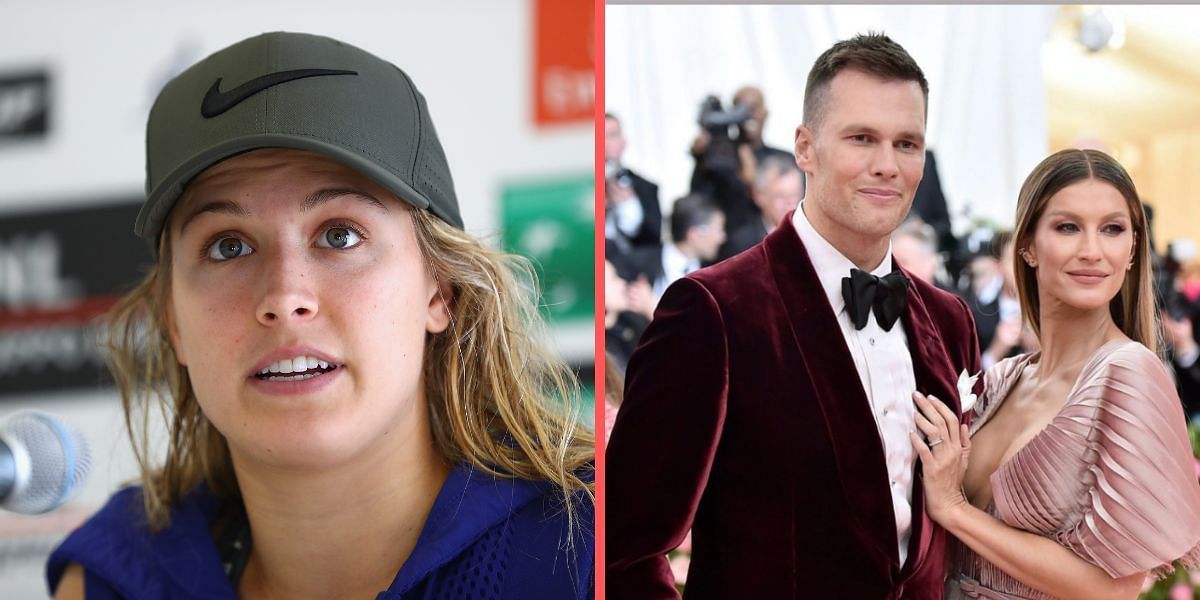 Eugenie Bouchard reacts to the divorce of Tom Brady and Gisele B&uuml;ndchen