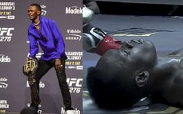 "Entering that dark place in training" - Fans commend Israel Adesanya for using scarring footage of KO at the hands of Alex Pereira as a motivator in UFC 281 fight camp video