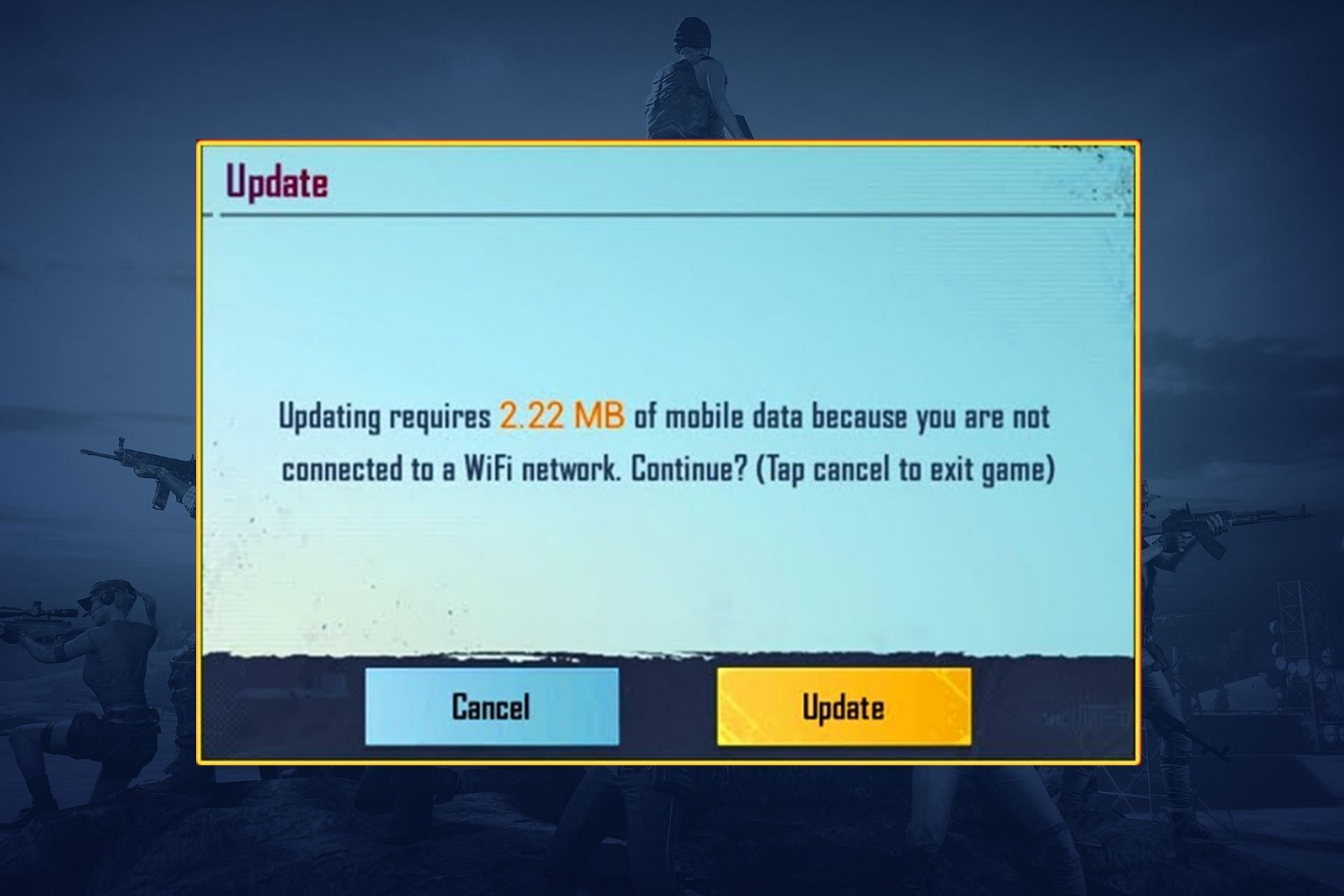 Has BGMI received a low MB update for 2.2 version update? (Image via Sportskeeda)