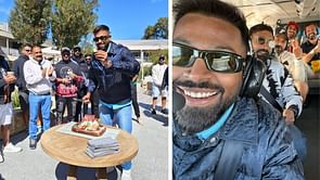 T20 World Cup 2022: "Birthday 2022, you were a ride"- Hardik Pandya shares photos of his birthday bash with Team India