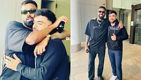 T20 World Cup 2022: “Look who I just met” - Rashid Khan catches up with his Gujarat Titans captain Hardik Pandya