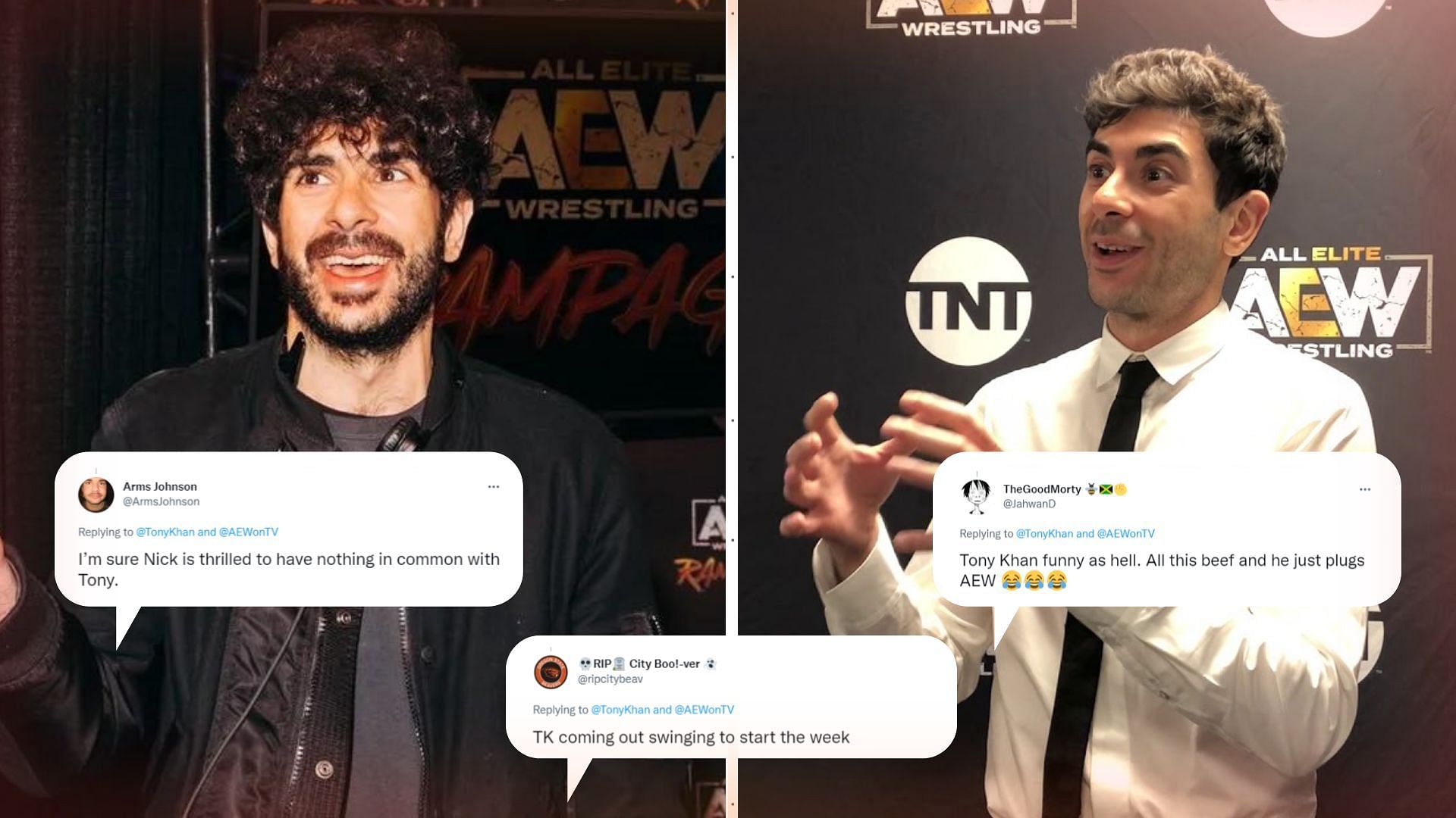AEW President Tony Khan fired another shot at a WWE executive.