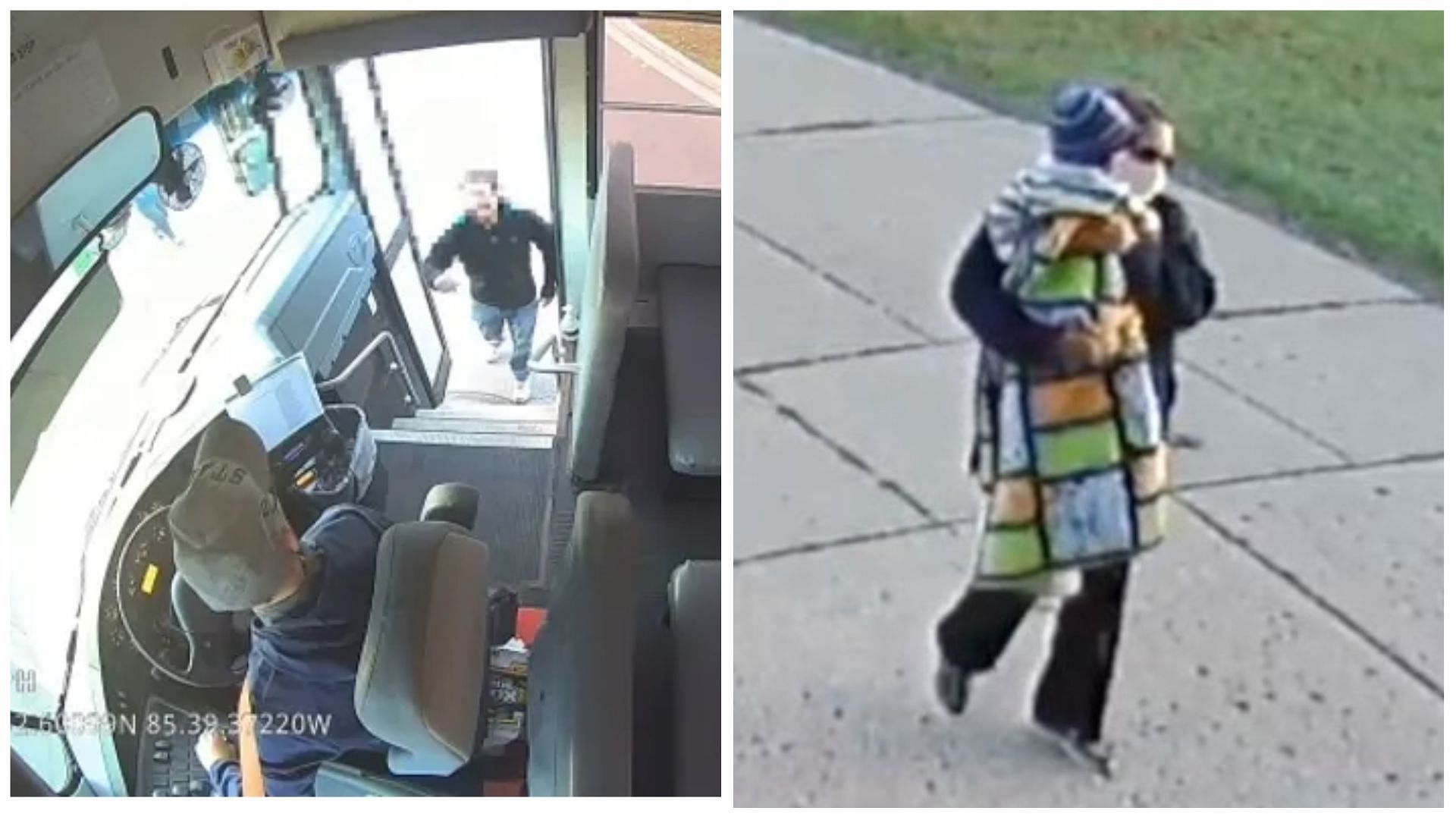 Michigan bus drivers saving toddler taken during carjacking (Image via Twitter/KelloggsvillePublicSchools)