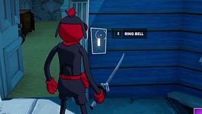How to ring a doorbell until it breaks in Fortnite