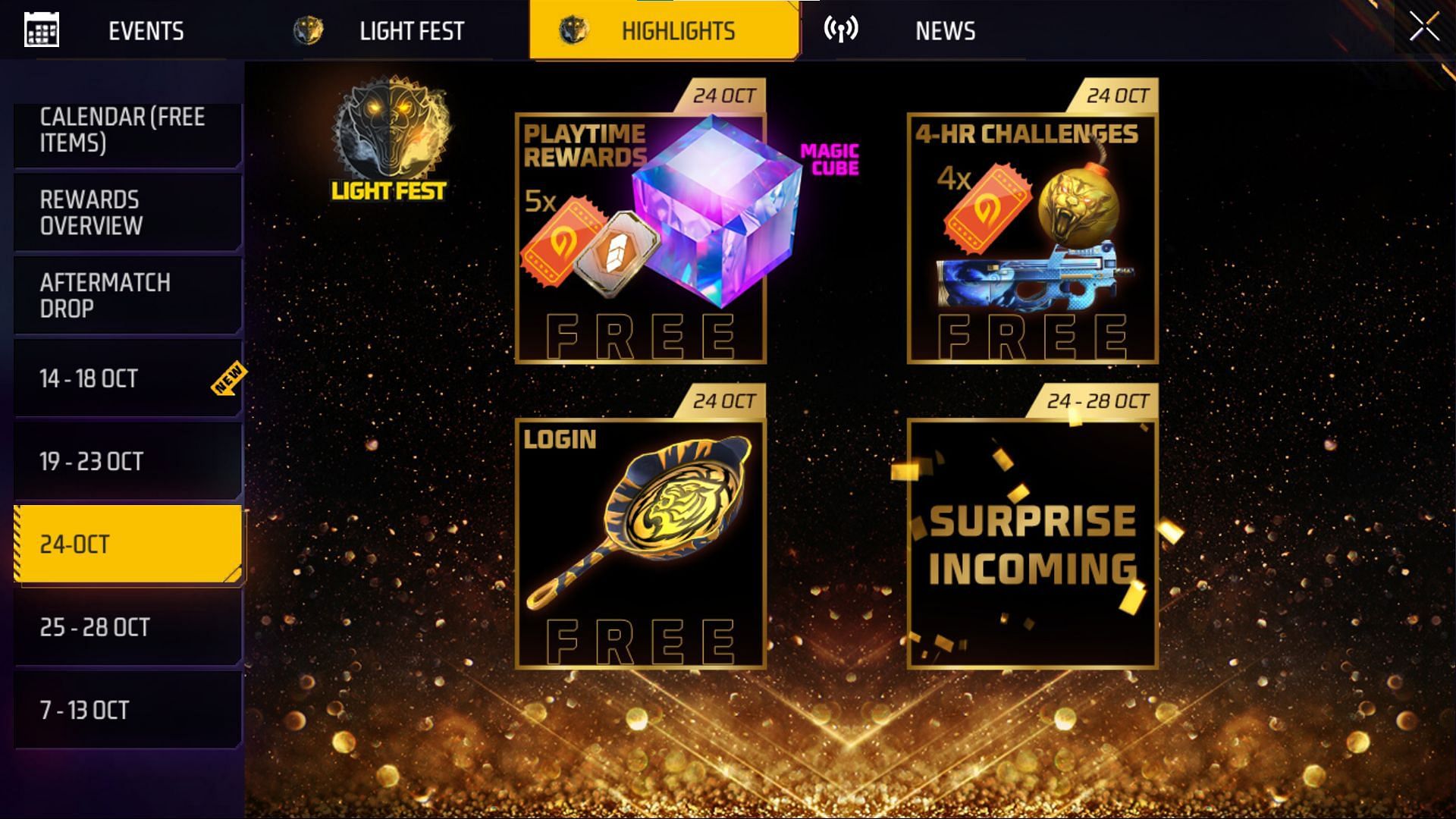 The leak day will bring more exciting activities for players (Image via Garena)