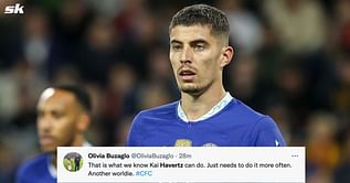 Twitter explodes as Kai Havertz stunner steers Chelsea into UEFA Champions League knockout stages after 2-1 Salzburg win