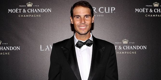 Rafael Nadal takes break from Paris Masters, flies back to Spain to serve as groomsman in friend's wedding