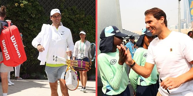 "Rafael Nadal is the guy who could walk into a building, see people behind him, then wait to open the door for them and let them through" - Canadian Open ex-tournament director Eugene Lapierre