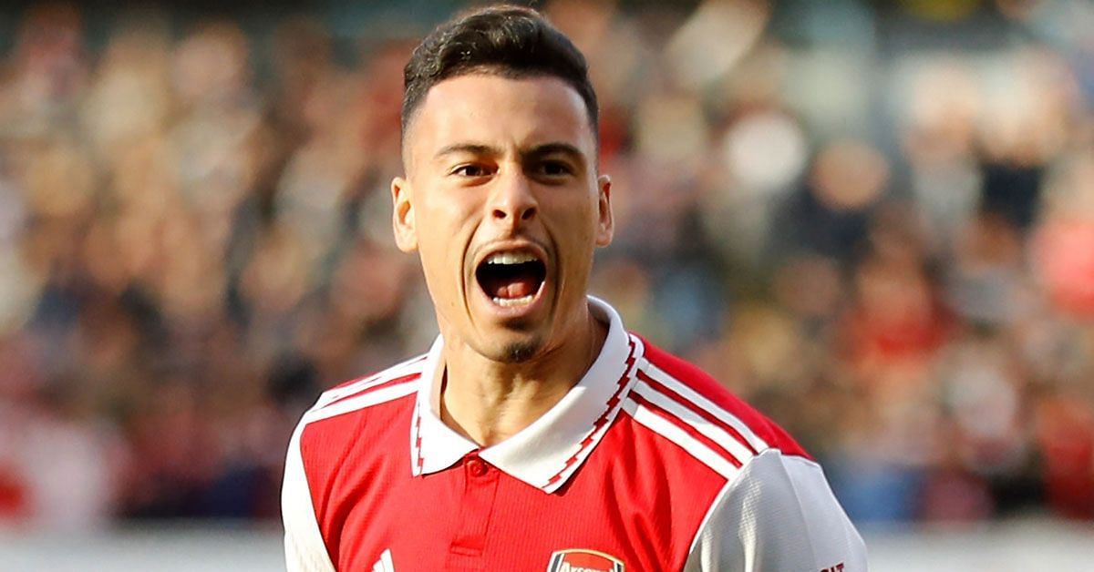 Gabriel Martinelli is on fire for Arsenal this season.