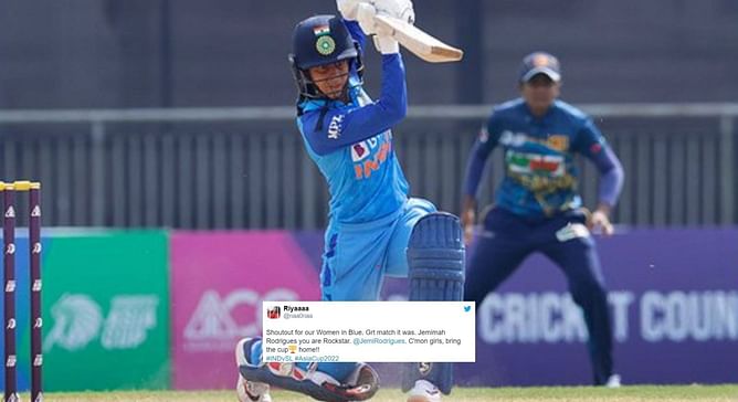 “C’mon girls, bring the cup home” – Fans react after Jemimah Rodrigues and Hemalatha help India beat Sri Lanka in Women's Asia Cup