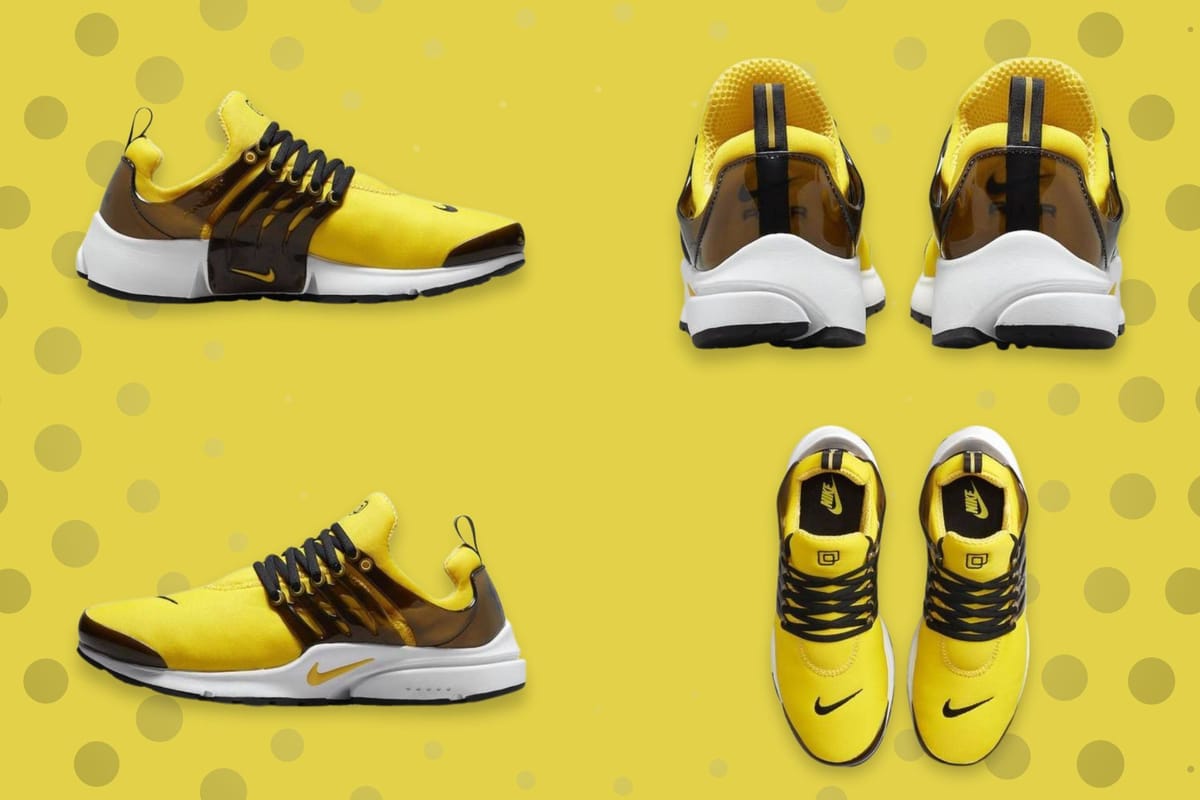 nike air presto acronym yellow