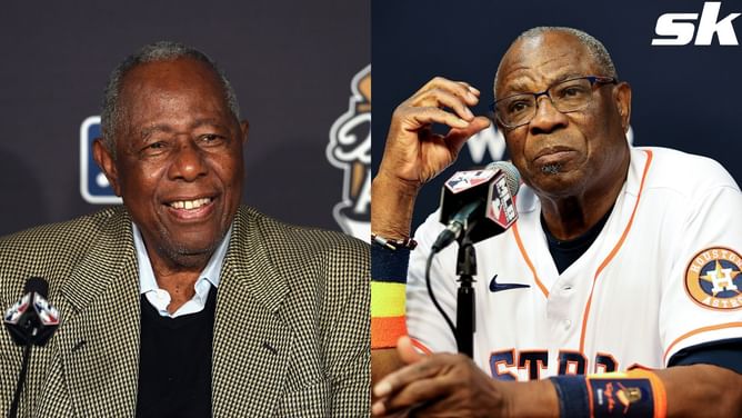 Houston Astros manager Dusty Baker - "Like Hank Aaron told me, it’s OK to be nervous just don’t be scared"