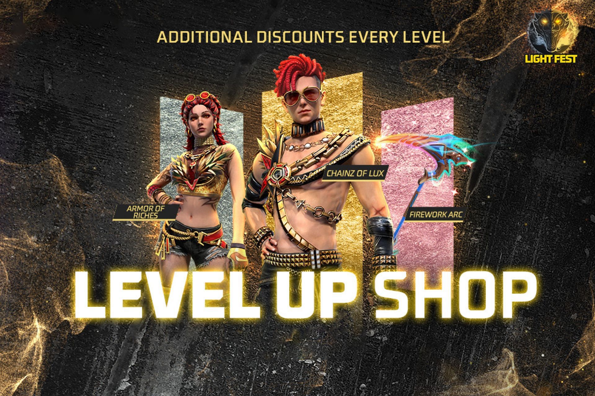 New Level Up Shop (Image via Garena)