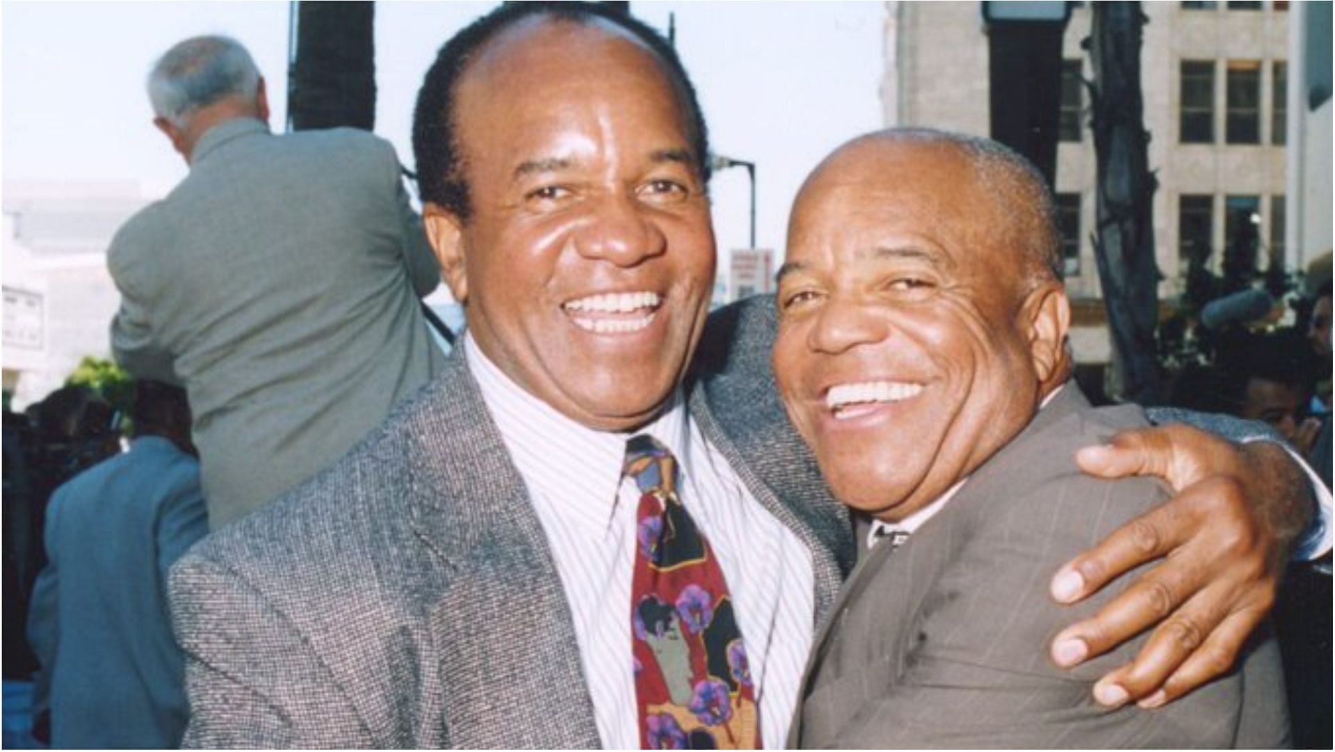Berry Gordy paid tribute to his younger brother Robert, who died at the age of 91 (Image via PrincewillEgim/Twitter)