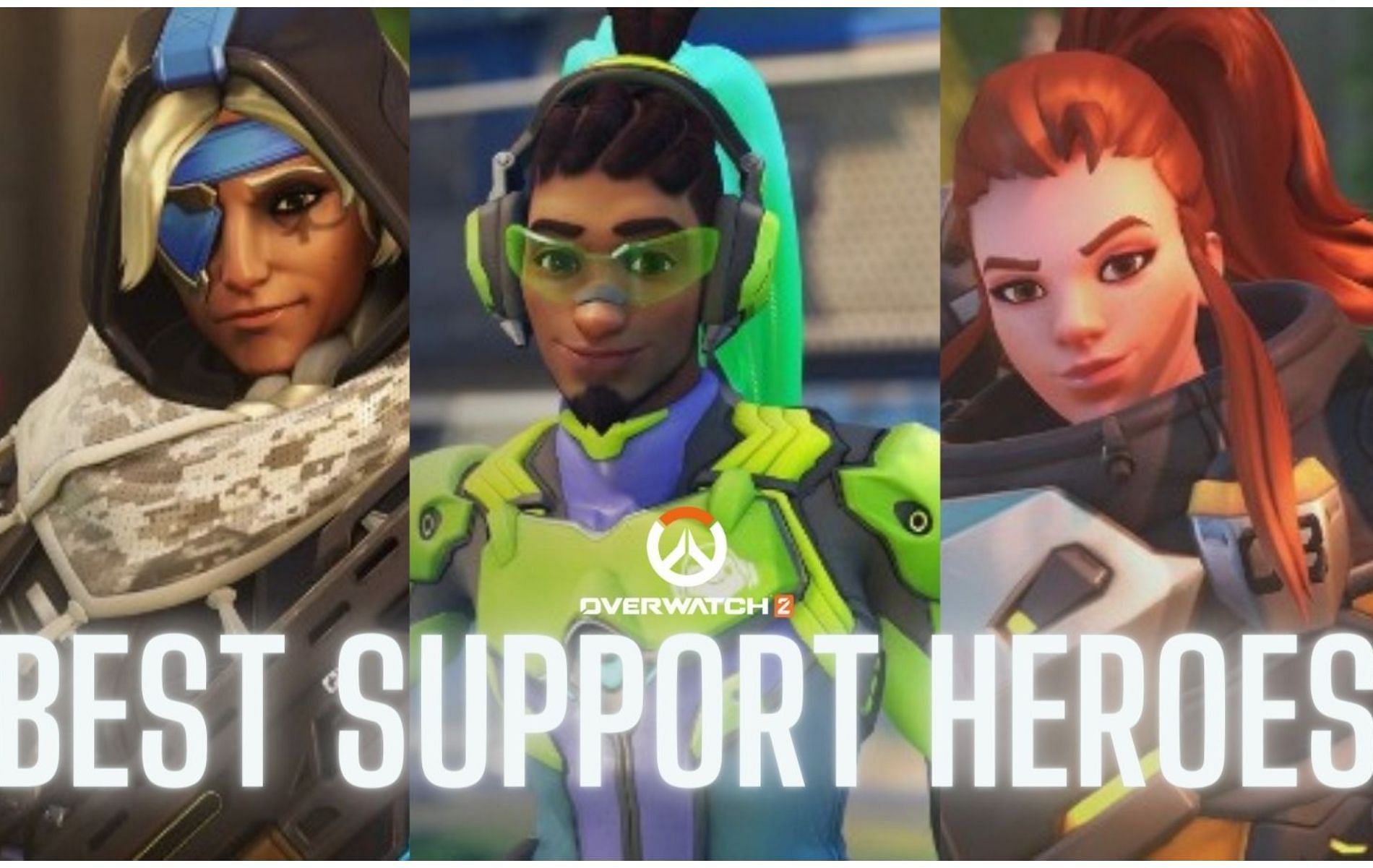 List of support characters in Overwatch 2 (Image via Blizzard Entertainment)