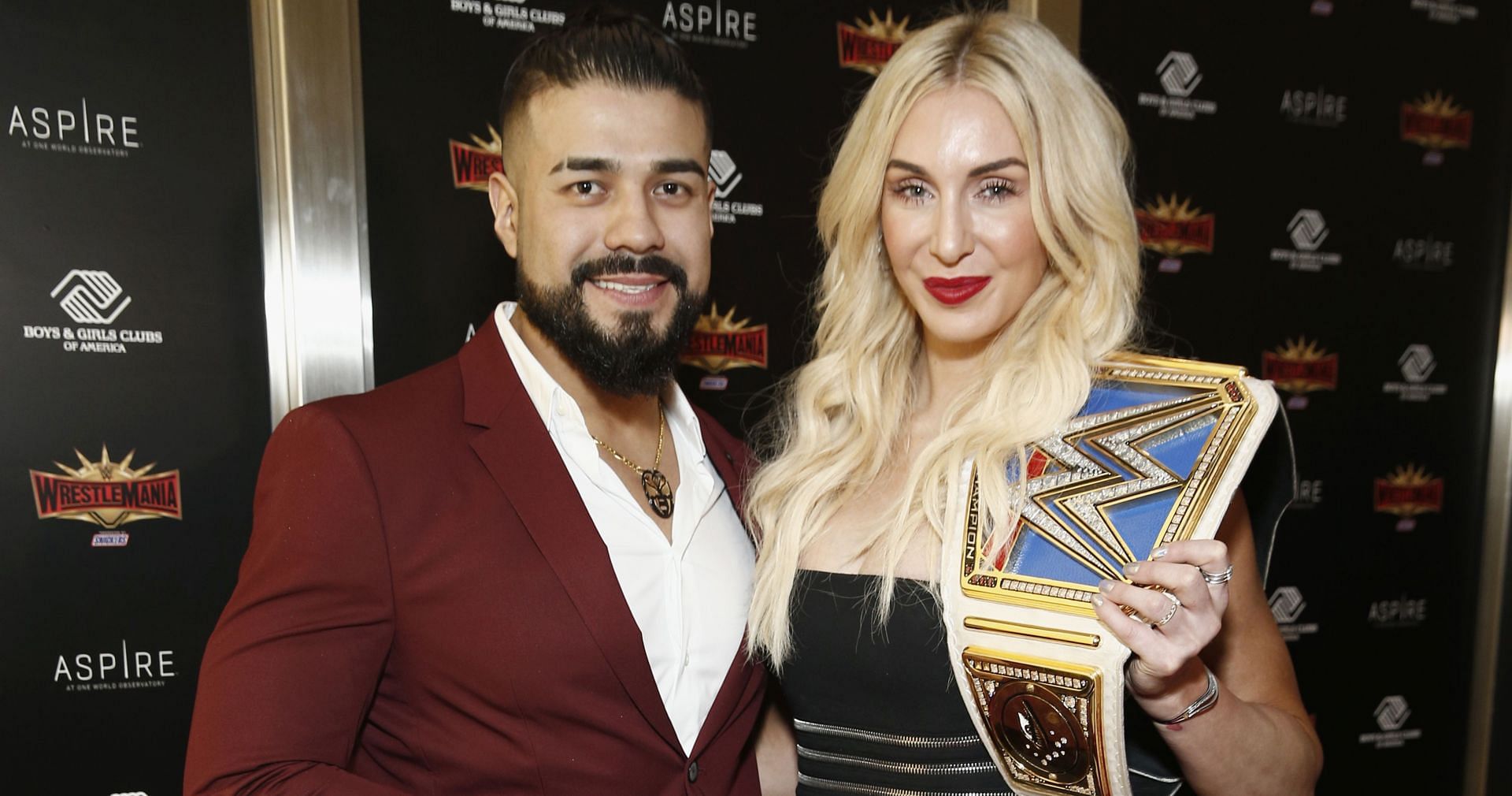 Andrade and Charlotte Flair got married this year