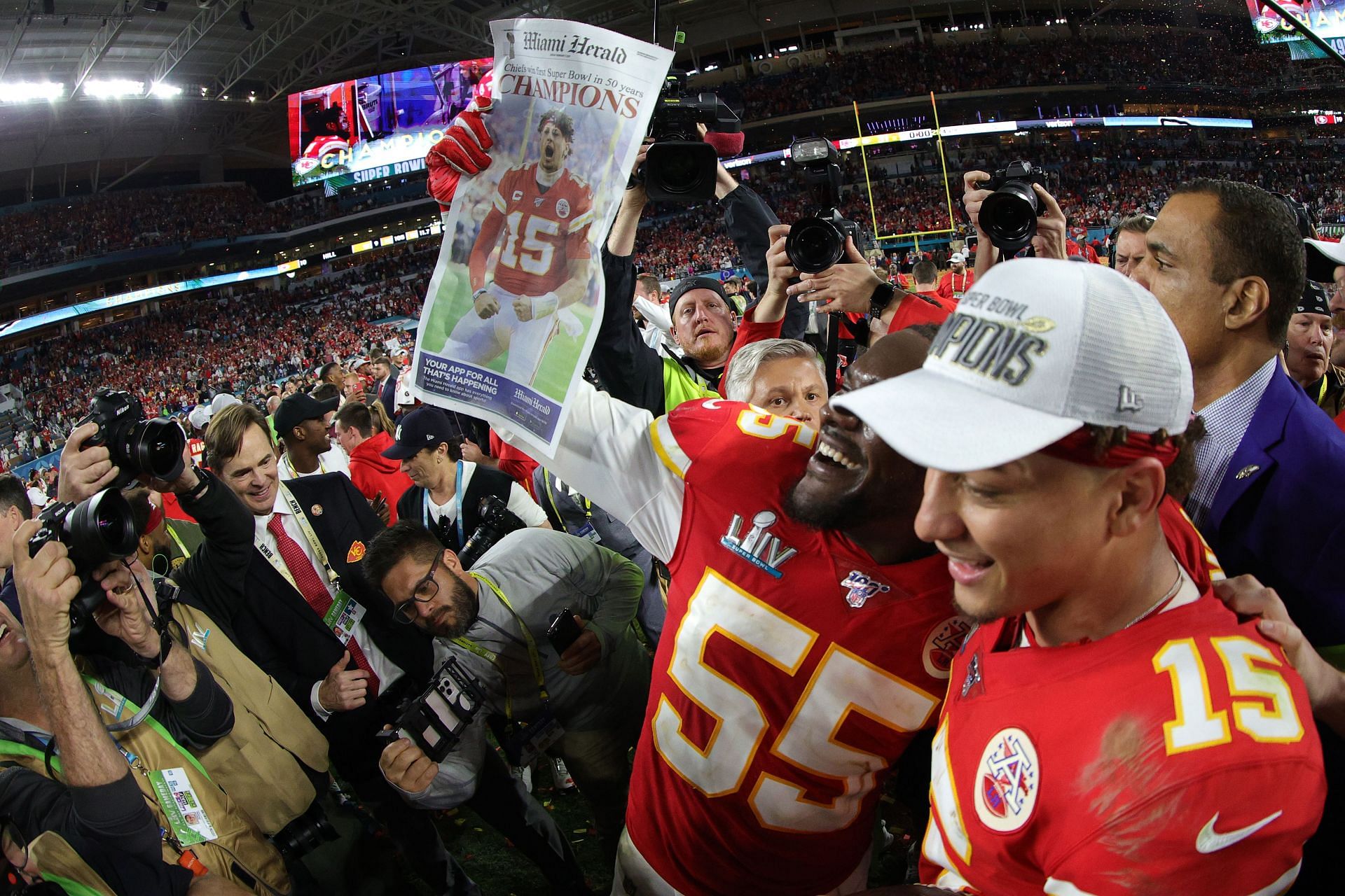 Any chance Patrick Mahomes catches Tom Brady's 7️⃣ Super Bowl