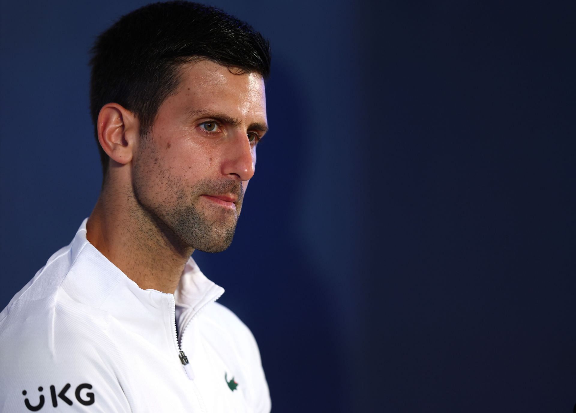 Novak Djokovic spoke about his struggles with negative spotlight