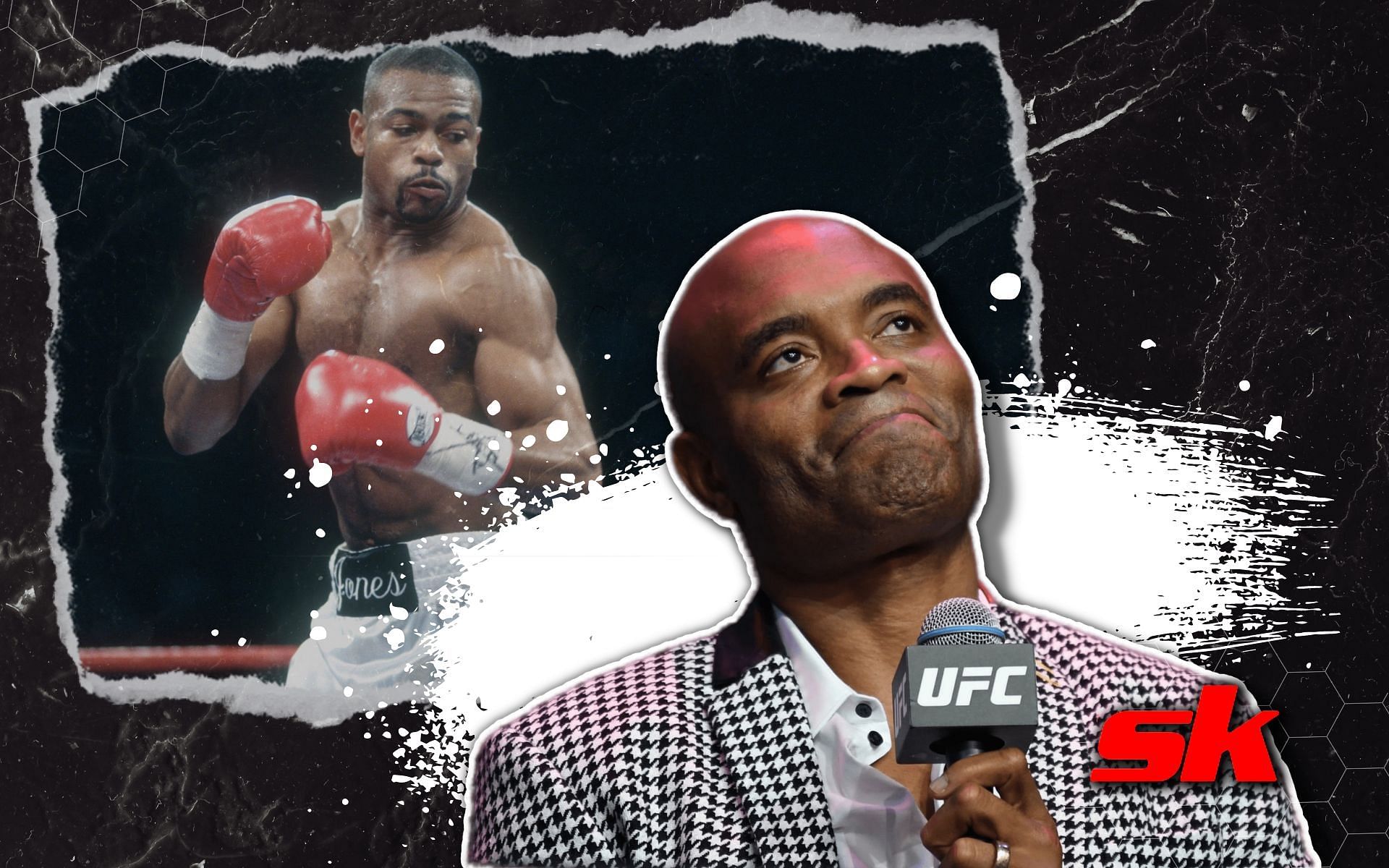 Anderson Silva talks about his long-term goal of boxing Roy Jones Jr. [Image credits: Getty Images.]
