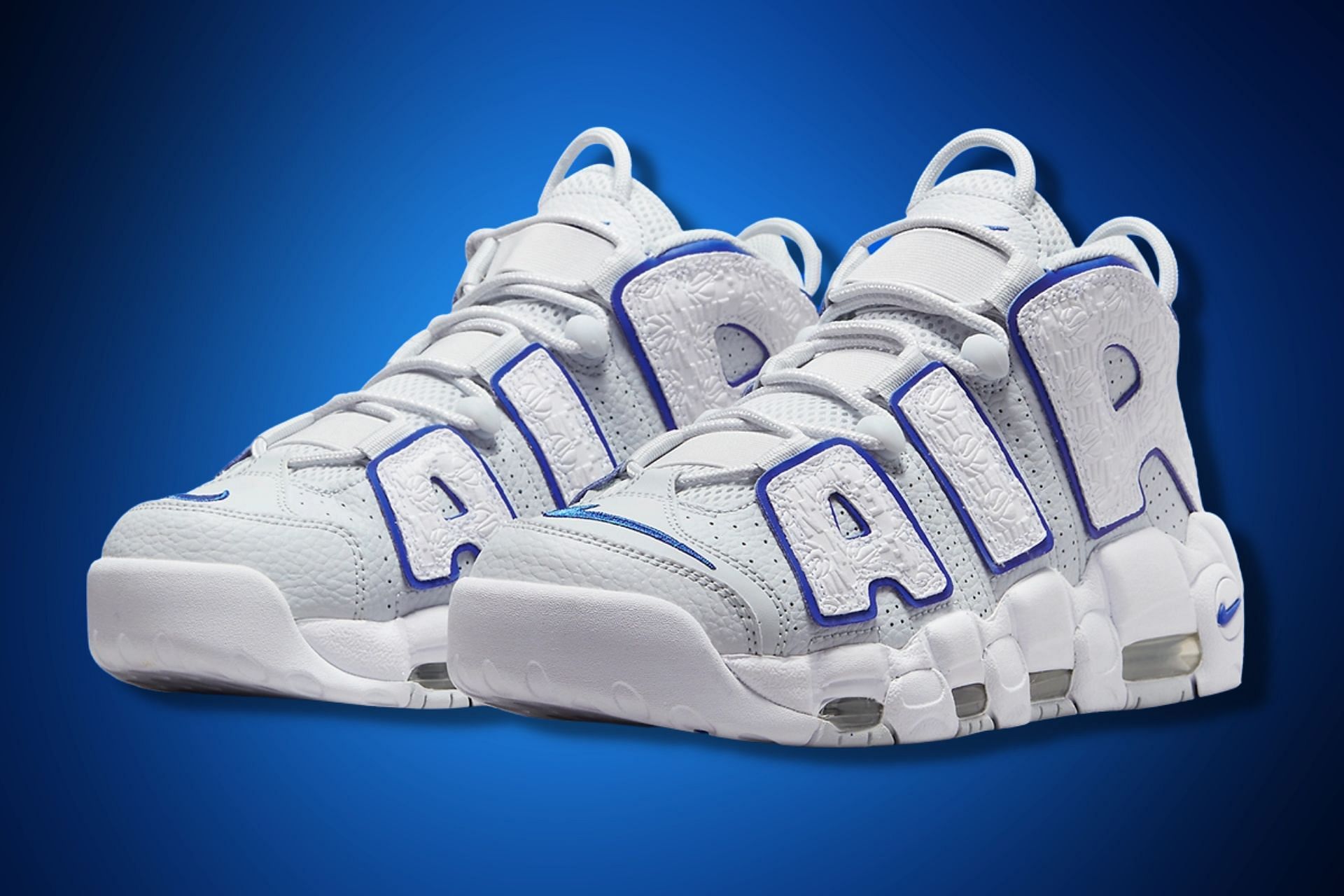Nike Air More Uptempo Embossed shoes (Image via Nike)