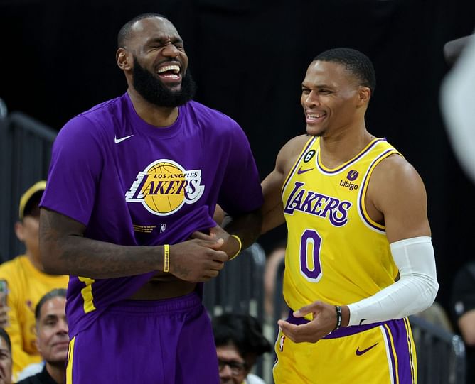 LeBron James on Russell Westbrook going 0-for-11: "Flush it down the toilet and get ready for Sunday"