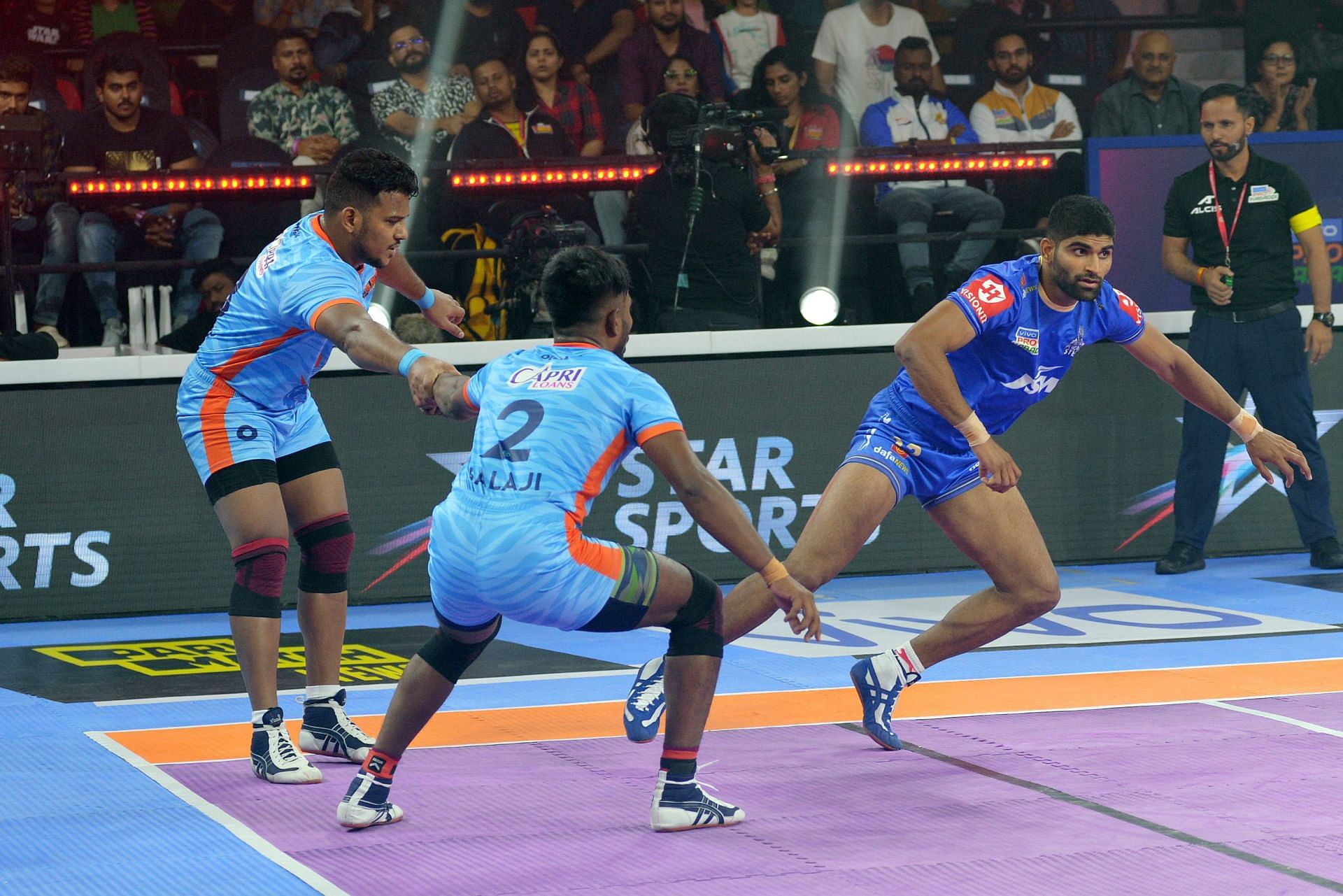 Haryana Steelers vs Bengal Warriors - Image Courtesy: PKL