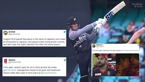 "Just RCB things" - Fans troll RCB for benching Finn Allen after his explosive 42 against Australia in T20 World Cup 2022