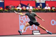 Tommy Paul at the 2022 Gijon Open.