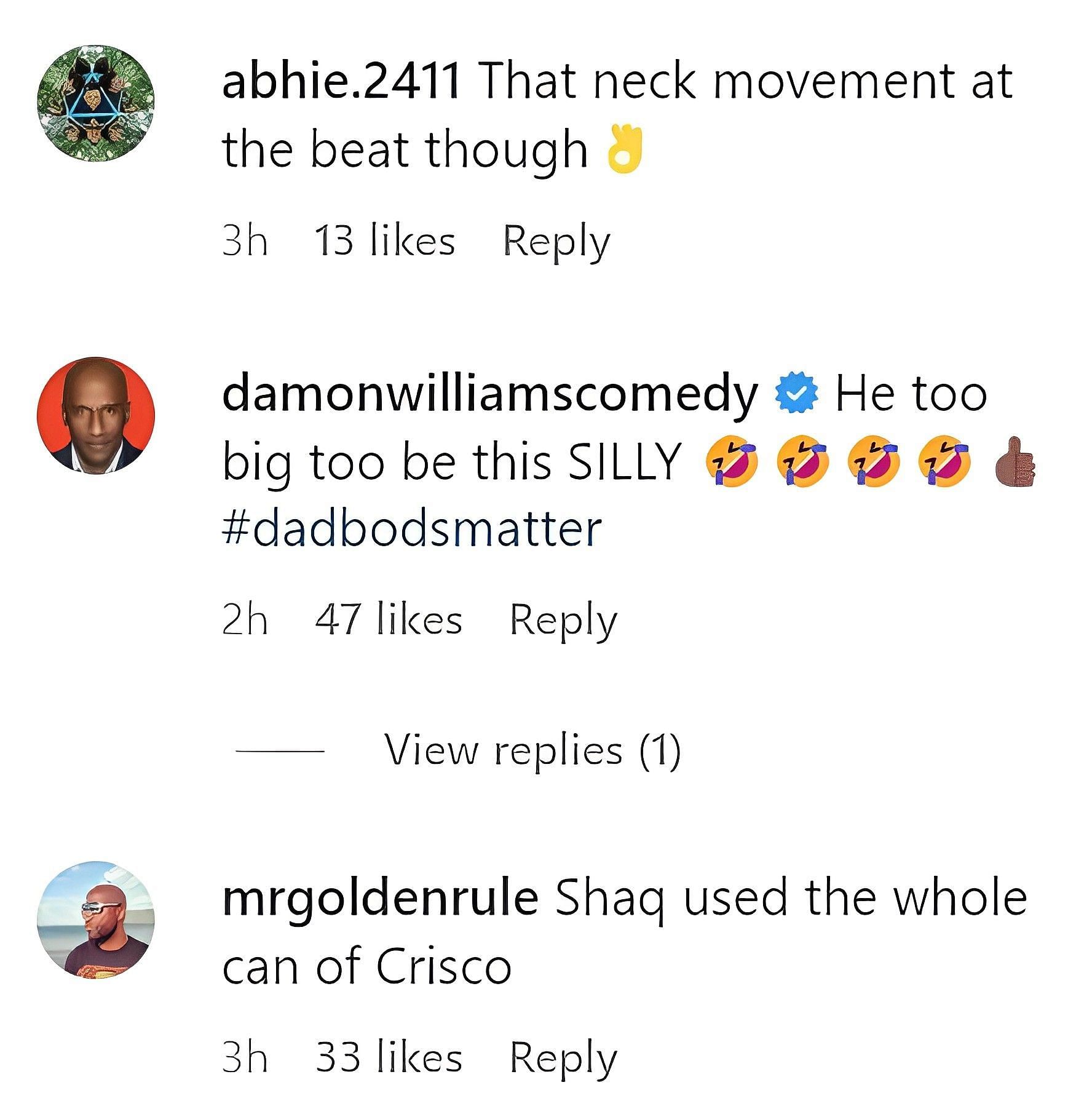 Fans react to Shaq&#039;s IG post