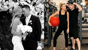 Alex Bregman on his wife Reagan Bregman in 2021: "She was driving back and forth every weekend, three hours there and back, waking up at 5 AM to get to work"