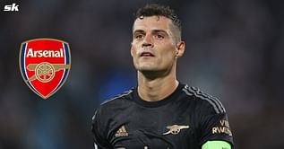 Arsenal star Granit Xhaka was visibly angry with £70,000-a-week teammate during win against PSV - Reports
