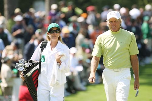 Chris Evert and Greg Norman in 2009