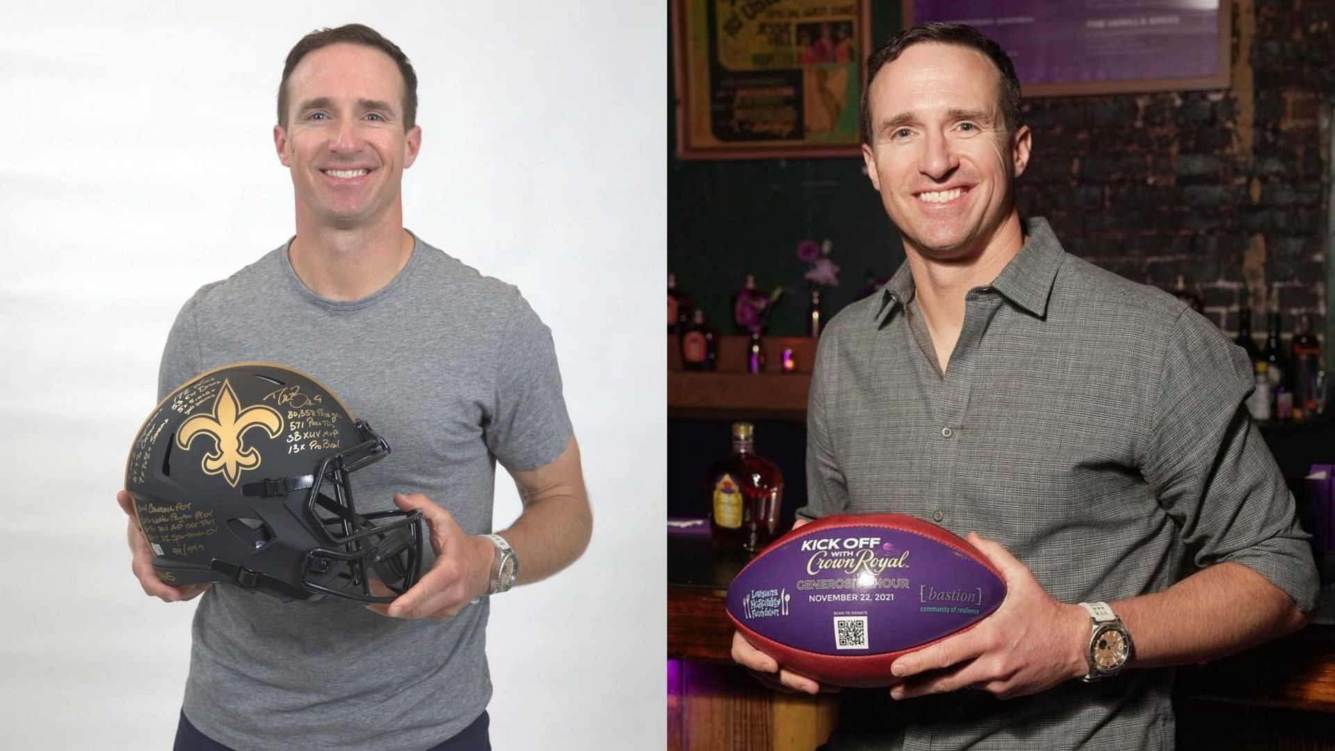 Drew Brees is one of the legends of the NFL (Image via Instagram)