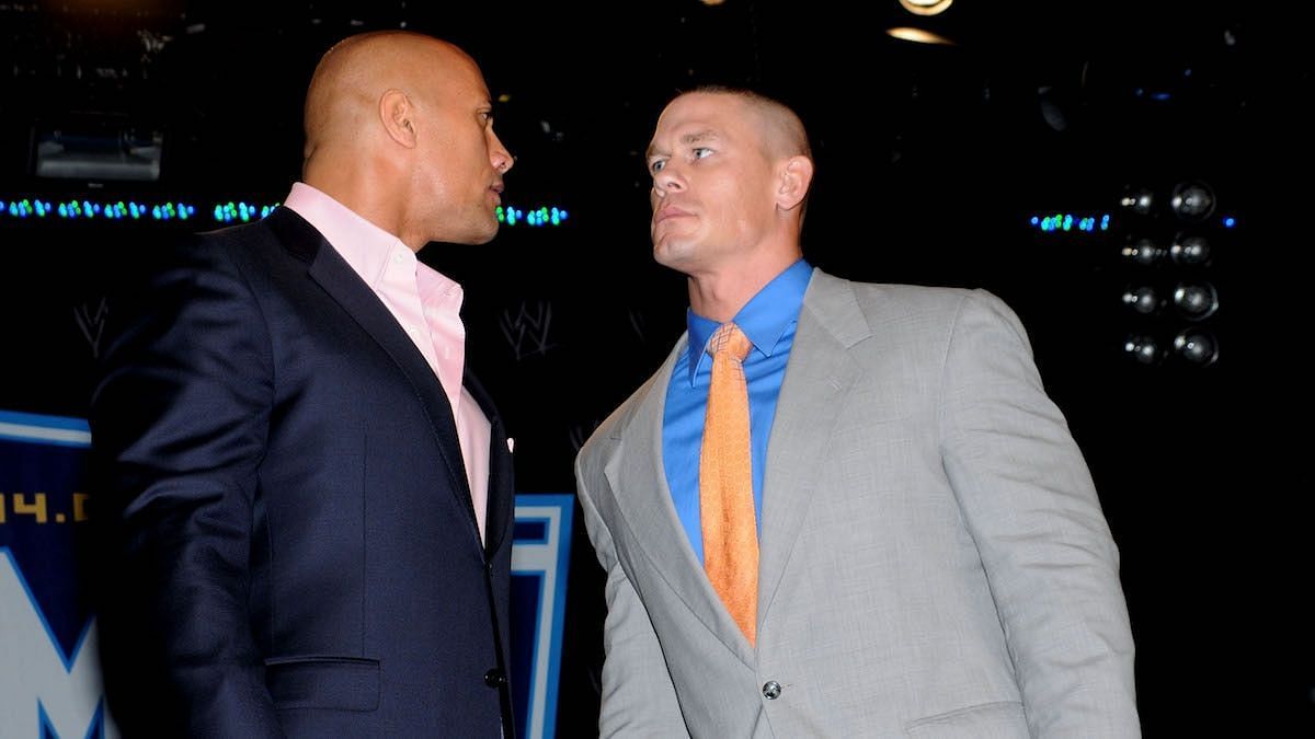 The Rock and John Cena did not get along early in their WWE rivalry