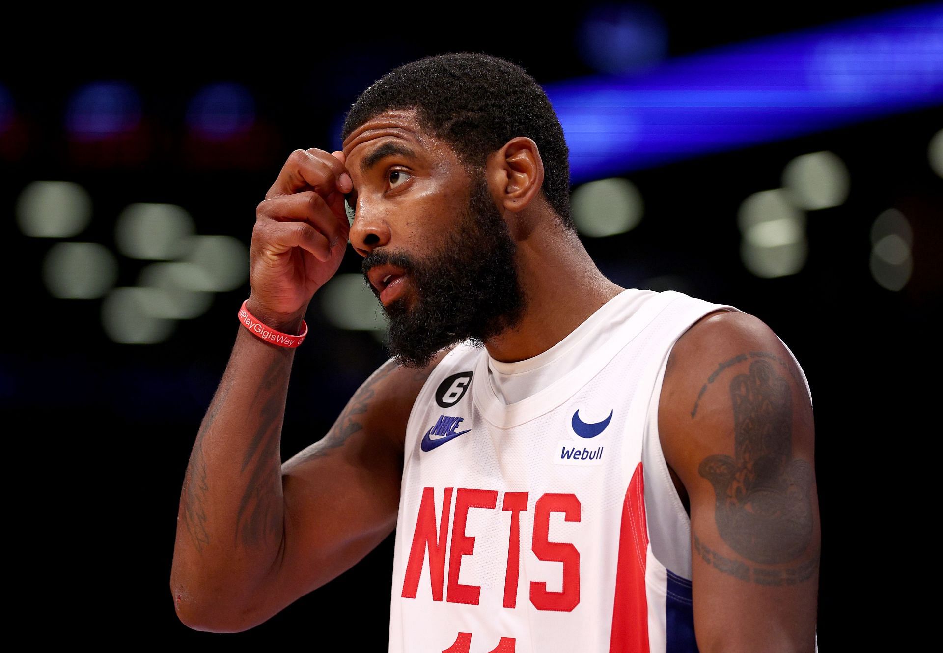 Brooklyn Nets All-Star guard Kyrie Irving