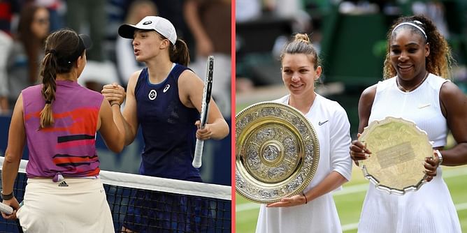 Iga Swiatek and Jessica Pegula join Simona Halep and Serena Williams as only players to reach 4 WTA 1000 SFs since 2015