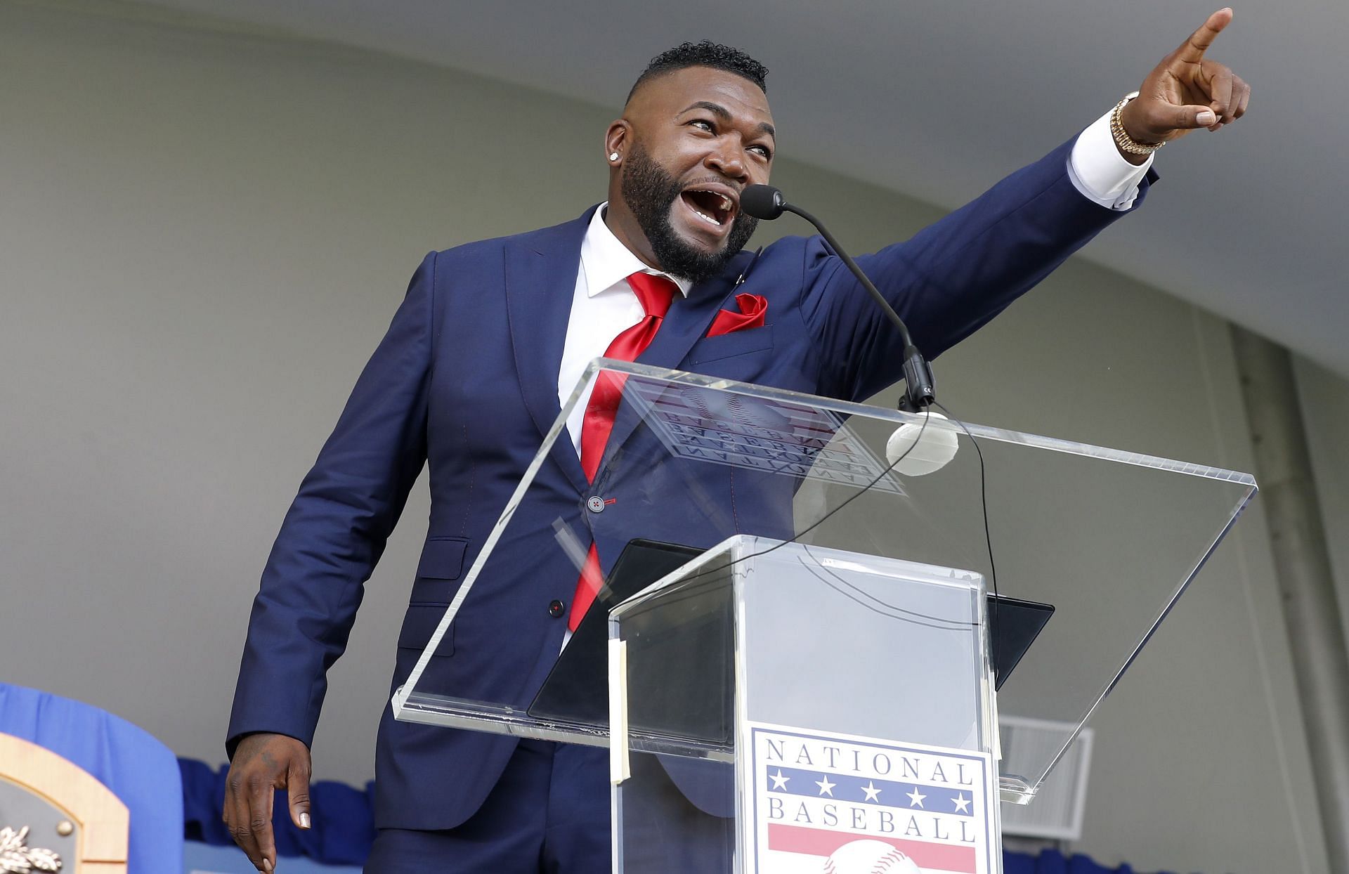 David Ortiz was inducted into the Hall of Fame in January 2022