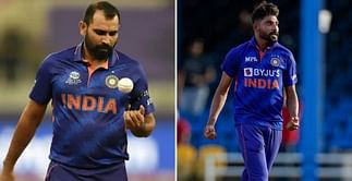 T20 World Cup 2022: "He has been bowling well" - Sunil Gavaskar picks Mohammed Siraj over Mohammed Shami as Jasprit Bumrah's replacement