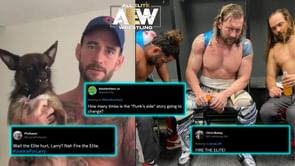Twitter wants The Elite to be fired after CM Punk's dog was injured during the alleged backstage brawl