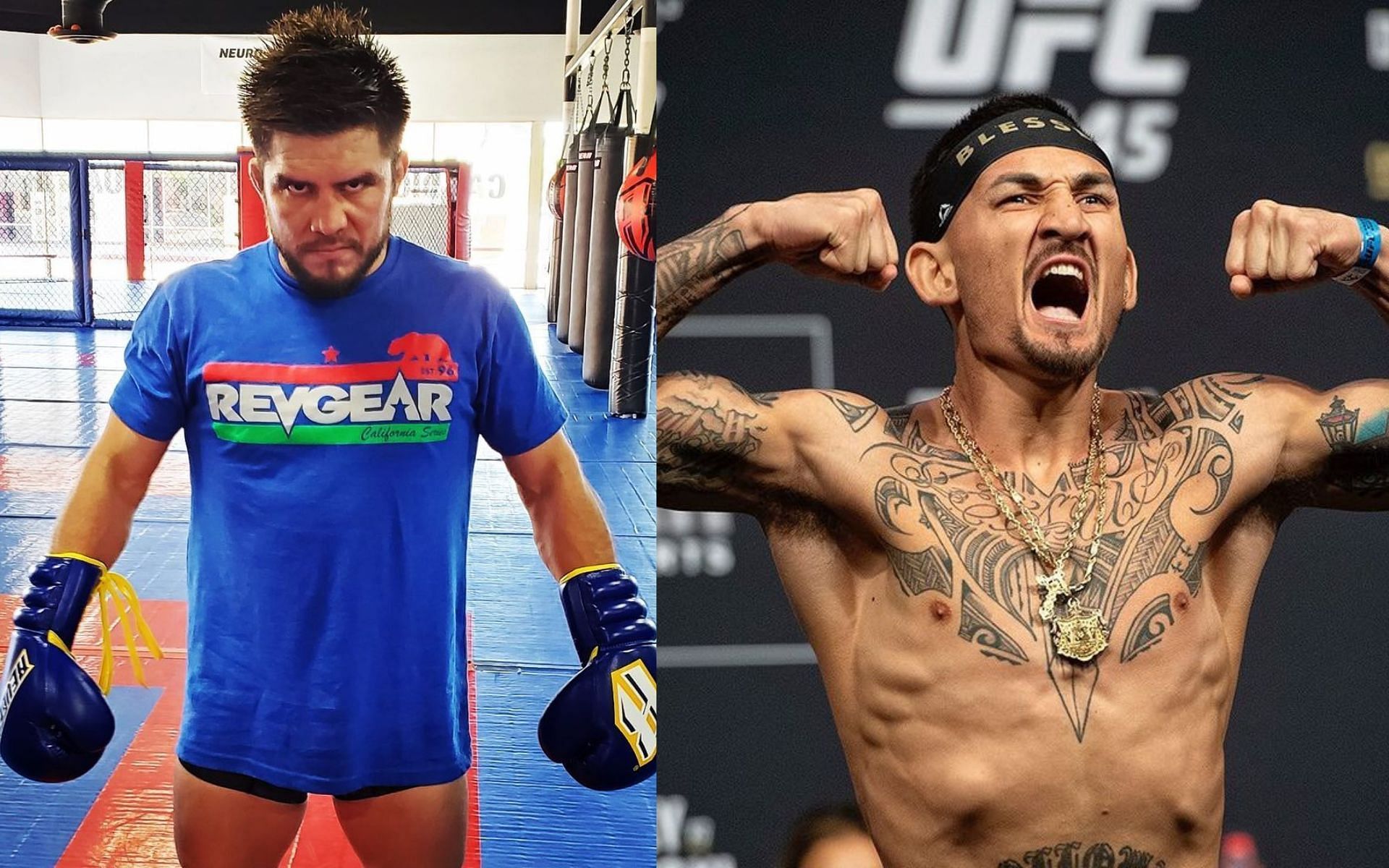 Henry Cejudo (Left) and Max Holloway (Right) [Images via: @henry_cejuod and @blessedmma on Instagram]