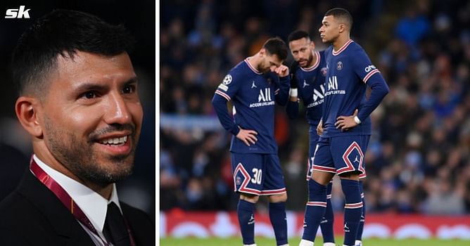 "Impossible to find in any other team" - Sergio Aguero says PSG trio of Lionel Messi, Kylian Mbappe, and Neymar are the best in world football