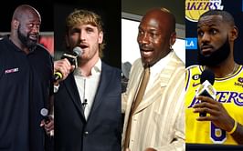 Shaquille O'Neal and Logan Paul settle the G.O.A.T debate - Michael Jordan vs. LeBron James