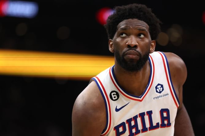 Skip Bayless criticizes Joel Embiid on his woeful performance in first home game of the season: "Joel Embiid disappeared to the point where he just gave up"
