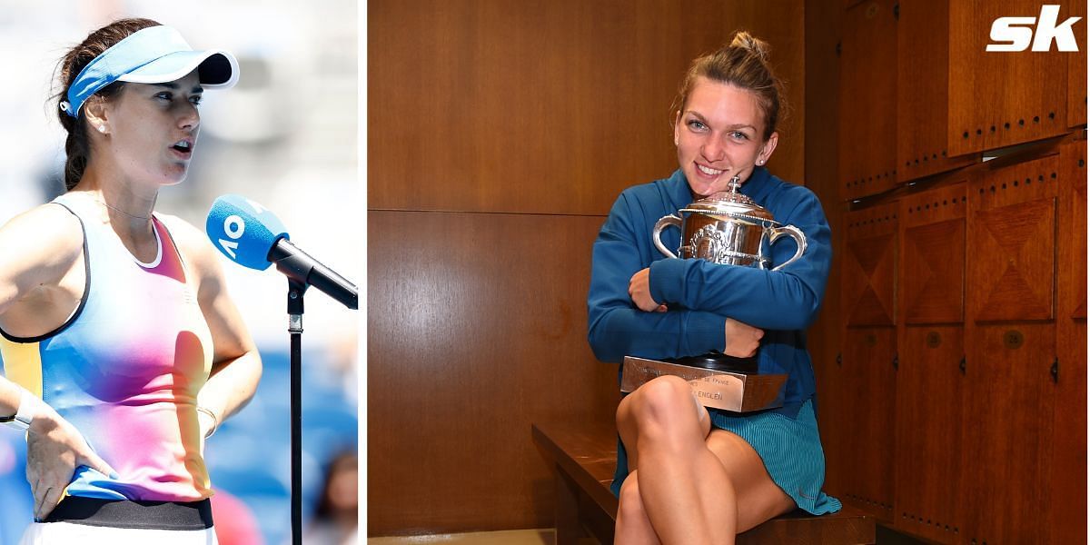 Sorana Cirstea (L) has defended Simona Halep amid doping suspension.