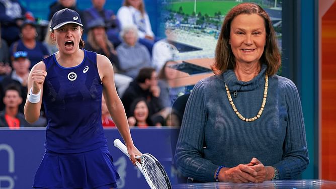 "Making amends for mistakes is a mature thing to do" - Pam Shriver on Iga Swiatek's apology to Donna Vekic for apparent distraction during San Diego Open final