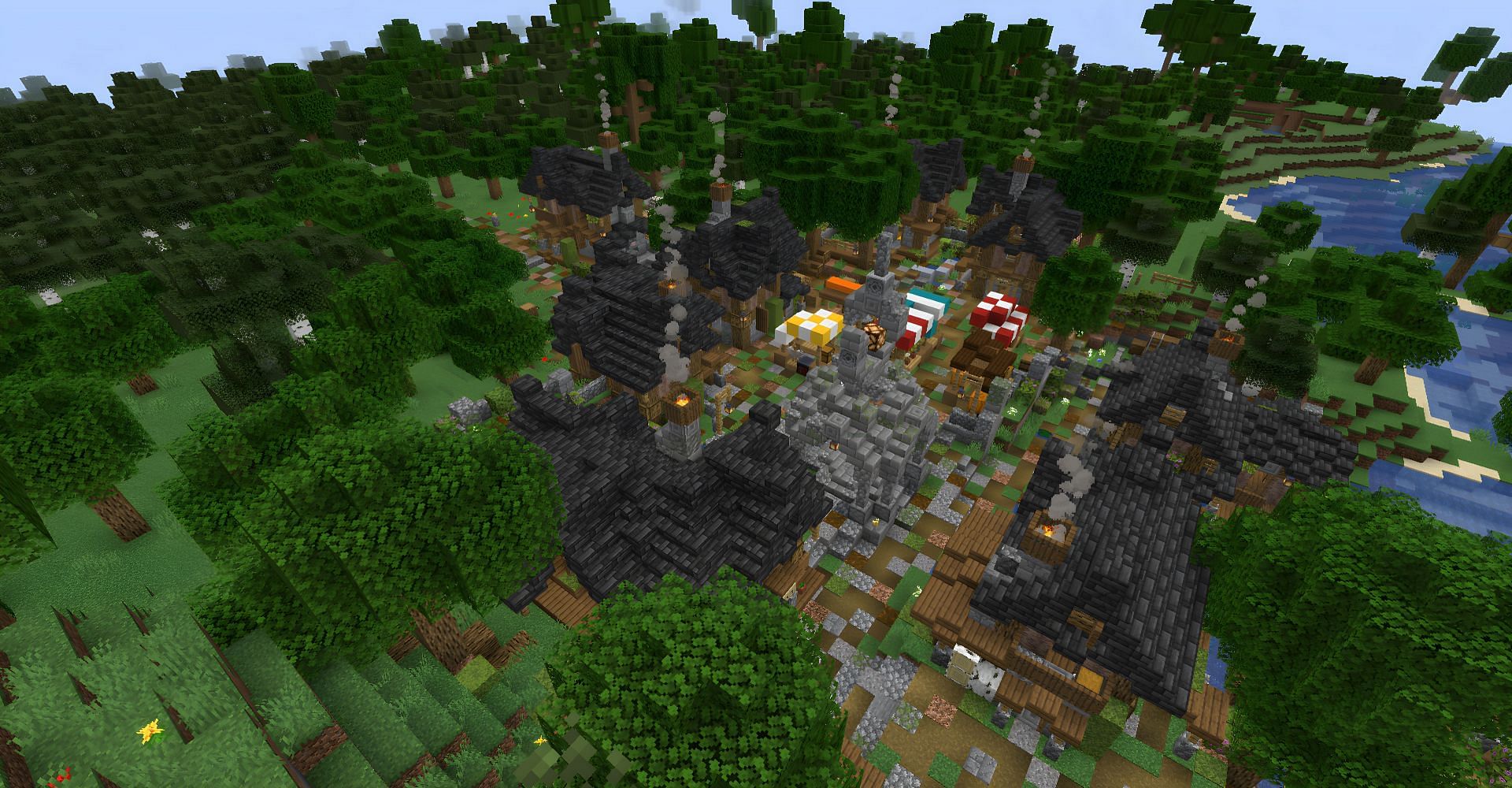 Storycraft is a unique cottagecore server experience in Minecraft (Image via Mojang)