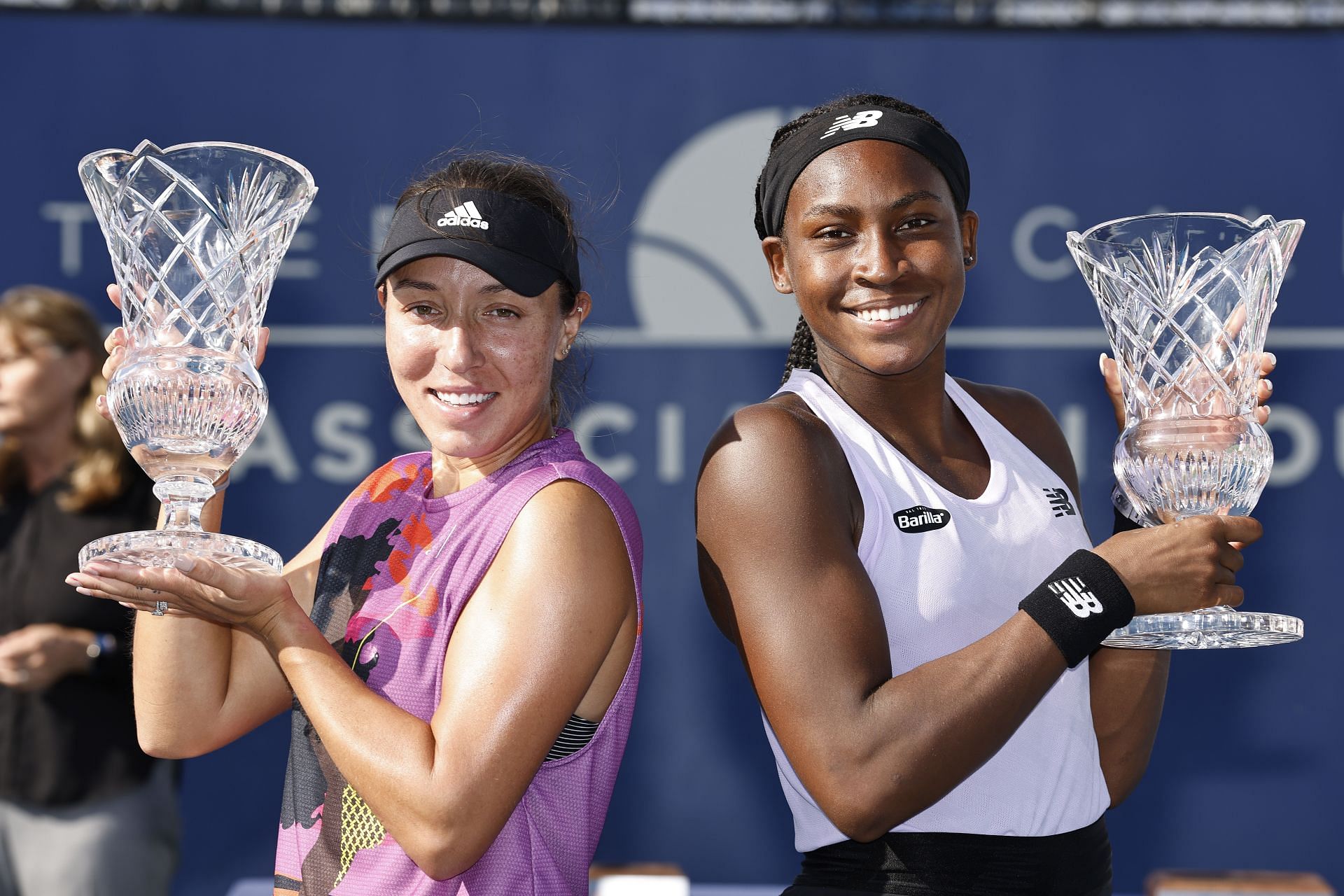 Jessica Pegula and Coco Gauff won the doubles title at the 2022 San Diego Open.